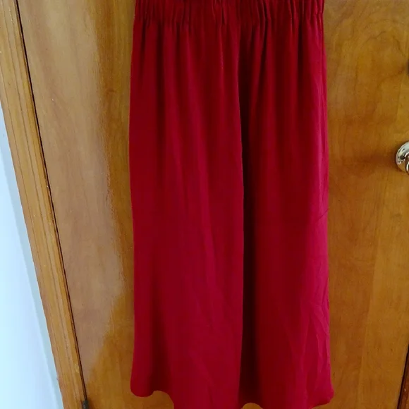 Laundry By Shelli Segal Red Asymmetrical High-Low Sundress 12 NWT - Picture 5 of 6